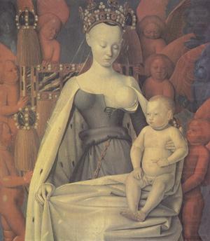 Virgin and Child (nn03), Jean Fouquet